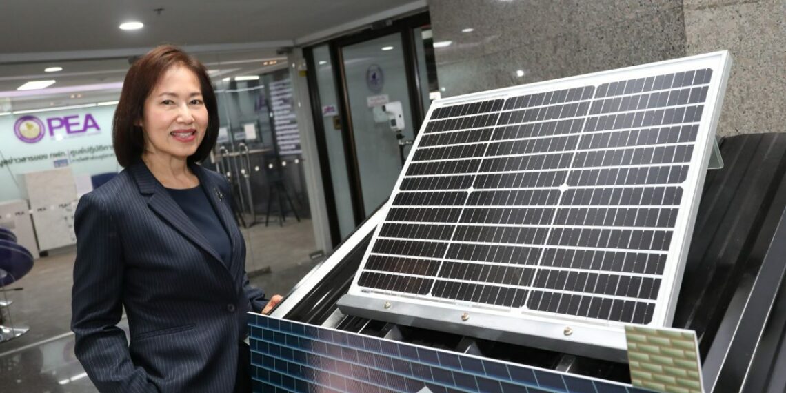 Bangkok Bank and the Provincial Electricity Authority support solar panel installation to reduce electricity costs