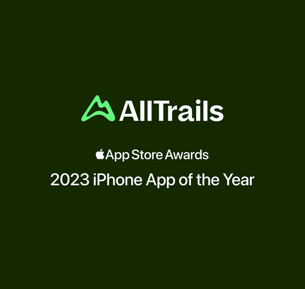 AllTrails 2023 iPhone App of the Year