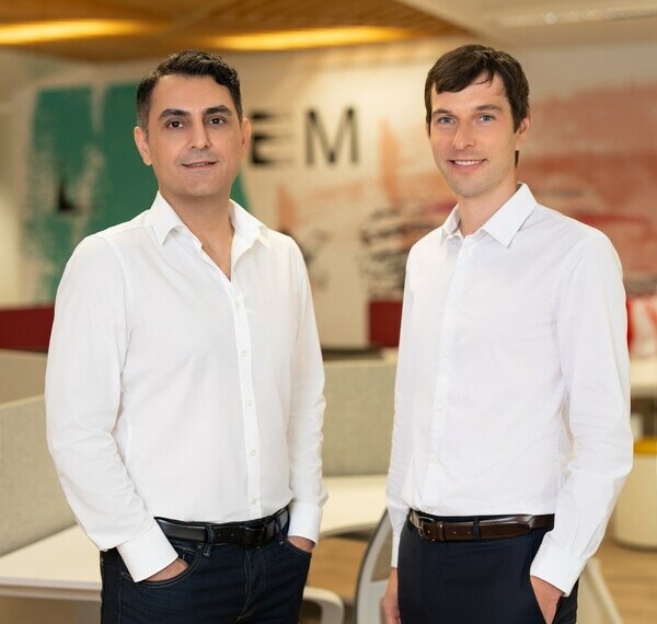 Databourg founder and CEO Dr. Ahmad Gharanjik is pictured left and CTO and co-founder Dr. Julian Krebs is pictured right (Photo: Databourg)