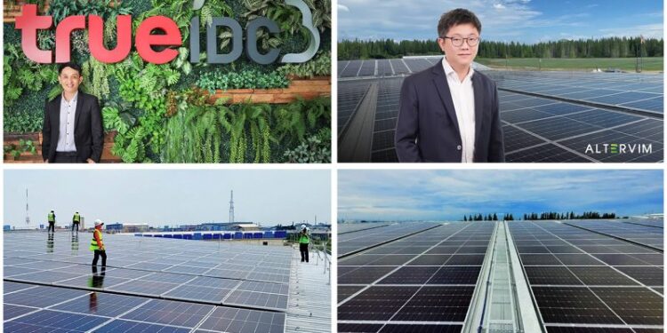 True IDC is taking a step towards becoming a leading green data center in Thailand by joining forces with Altervim to fully install solar panels
