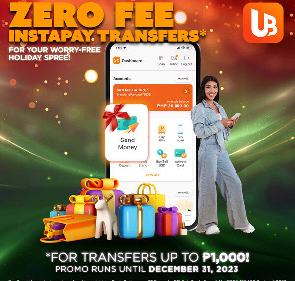 Enjoy Zero Fees with UB