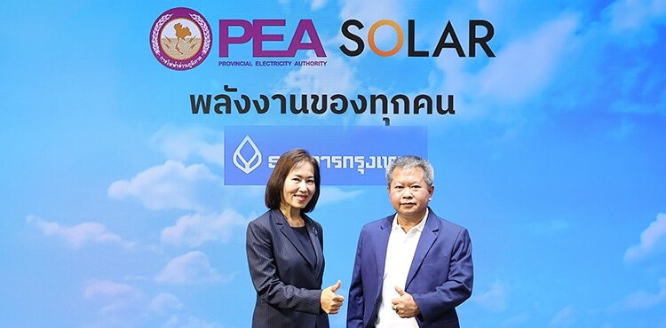 Bangkok Bank and the Provincial Electricity Authority support solar panel installation to reduce...