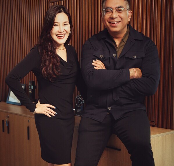 Deepak Dhar (R), Founder & Group CEO - Banijay Asia & EndemolShine India, and Jessica Kam-Engle (L), EVP & Business Head - CreAsia Studio.