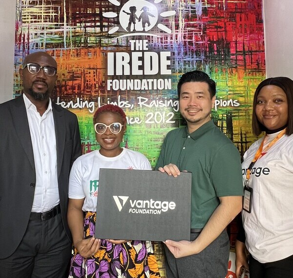 Vantage Foundation partners with The IREDE Foundation to empower child amputees in Nigeria