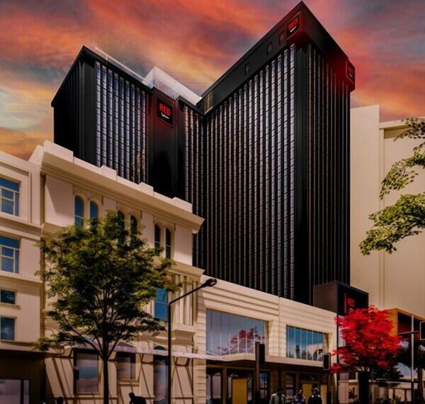 Artist Impression of Radisson RED Auckland in New Zealand