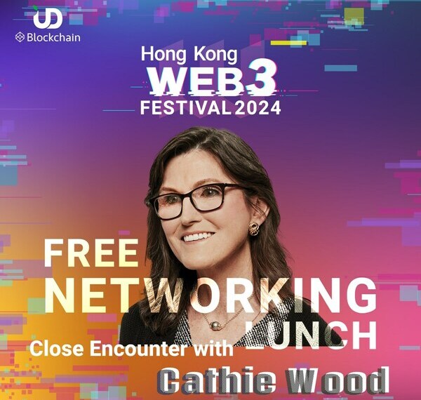 Close Encounter with Cathie Wood at Hong Kong Web3 Festival 2024