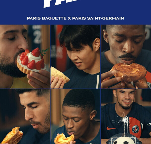 Paris Baguette’s “Let's Paris” ad video, in collaboration with Paris Saint-Germain