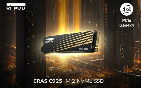 KLEVV UNVEILS THE CRAS C925 GEN4 M.2 SSD PACKED WITH ADVANCED STORAGE TECHNOLOGY