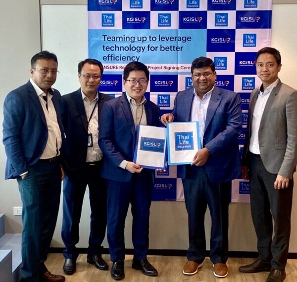 Thai Life Insurance signs with KGiSL Technologies as part of digitization efforts to deliver excellence