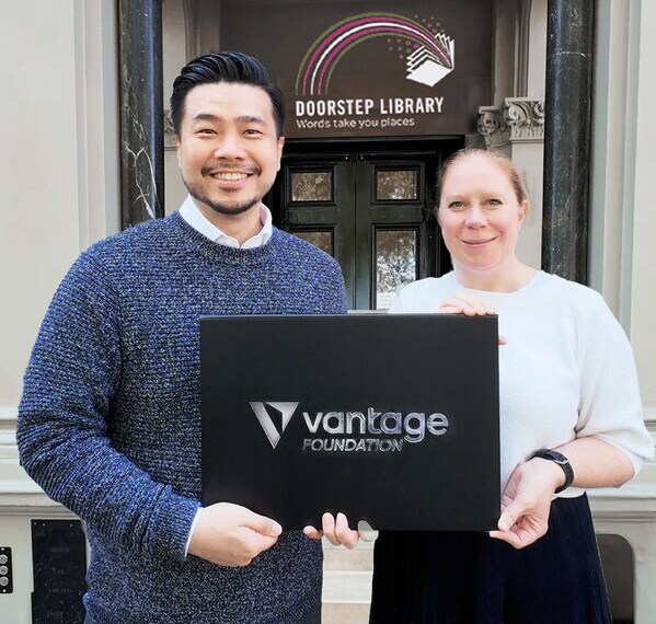 Vantage Foundation partners with Doorstep Library to enhance literacy among families living in areas of disadvantage in the UK