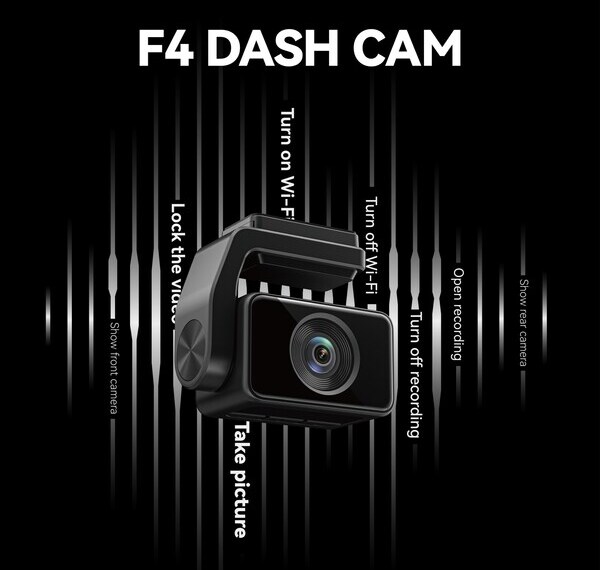 REDTIGER F4 Dash Cam