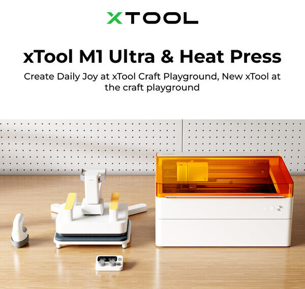 xTool Launches M1 Ultra and Heat Press: The Optimal Solution for All Crafters