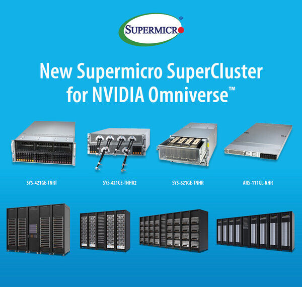 Supermicro SuperCluster for NVIDIA Omniverse