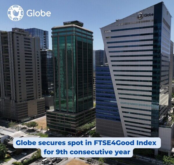 Globe secures spot in FTSE4Good Index for 9th consecutive year