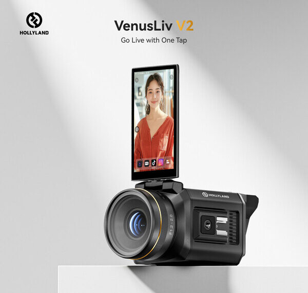 Hollyland’s new live-streaming camera, the VenusLiv V2