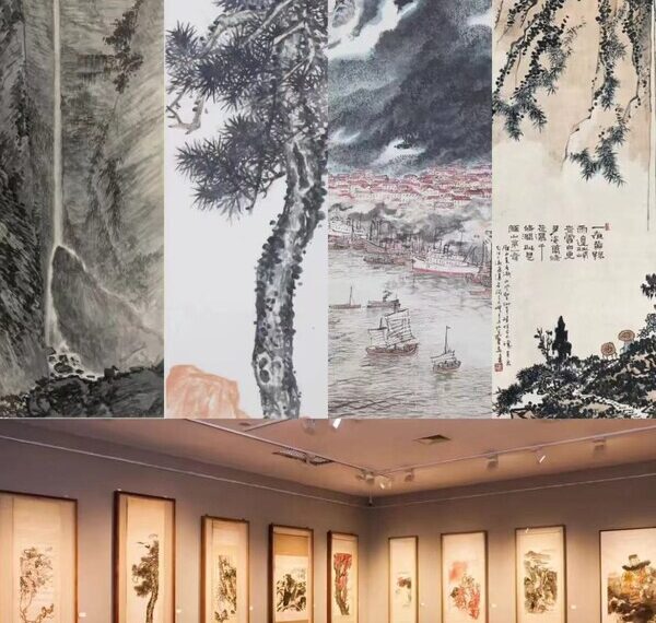 Ever Glow: Exhibition for Works from School of Chinese Painting, China Academy of Art Kicks Off in Shanghai, China