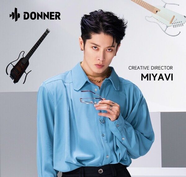 GUITARIST MIYAVI NAMED AS THE CREATIVE DIRECTOR OF DONNER MUSIC