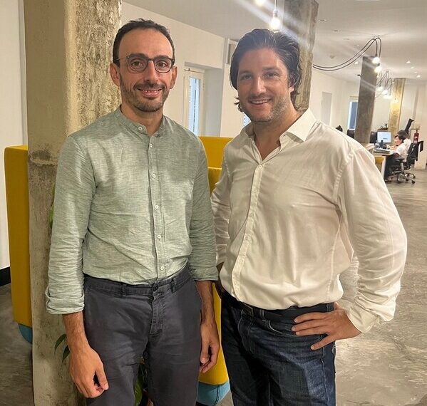 APRIL Asia Regional CEO Romain Di Meglio with Novo AI Co-founder & Chief Strategy Officer Julien Condamines