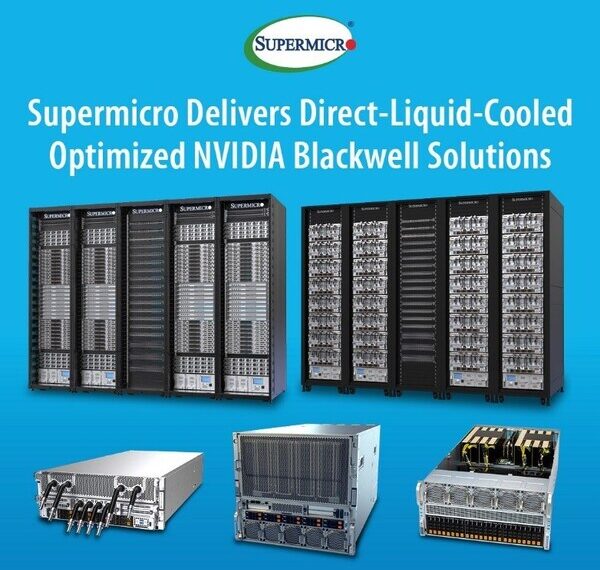 Supermicro Delivers Direct-Liquid-Optimized NVIDIA Blackwell Solutions