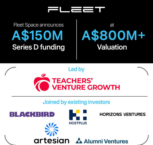 Fleet Space Closes A$150M Series D with A$800M+ Valuation