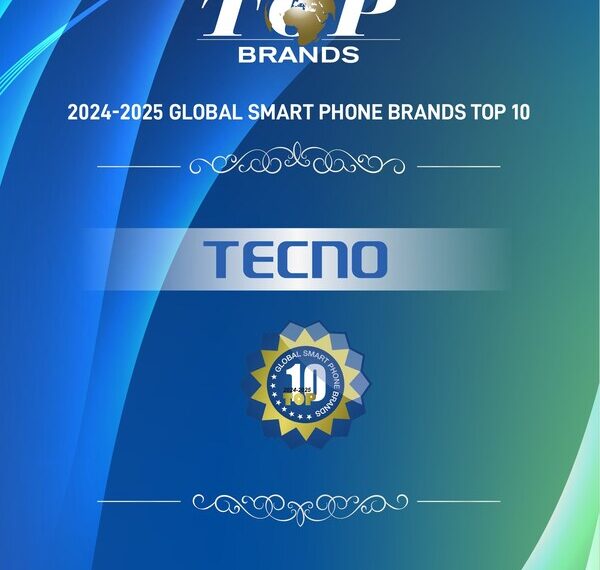 TECNO Named Among 2024-2025 Global Top 10 Smartphone Brands and Wins Dual Product Innovation Awards at CES 2025