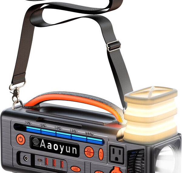 The new Aaoyun AOY-320 Portable Power Station is available via Amazon