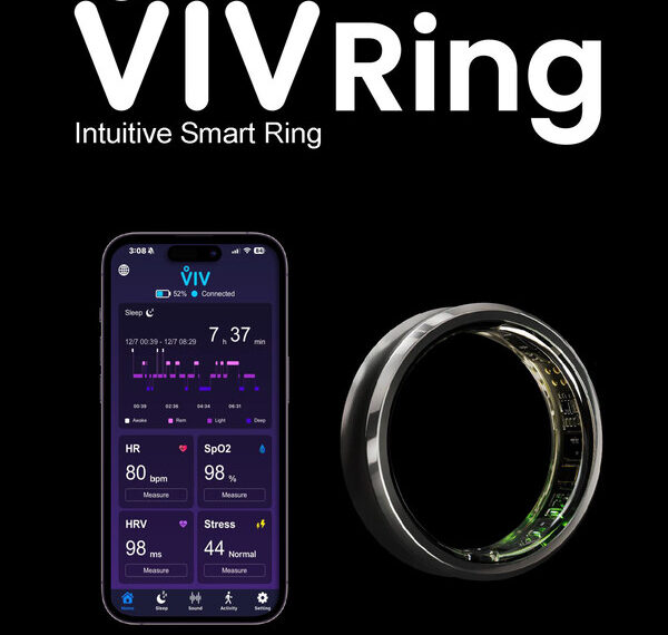 VIV™ Ring: The World’s 1st Smart Ring with Generative Sleep Aid Sound at CES 2025